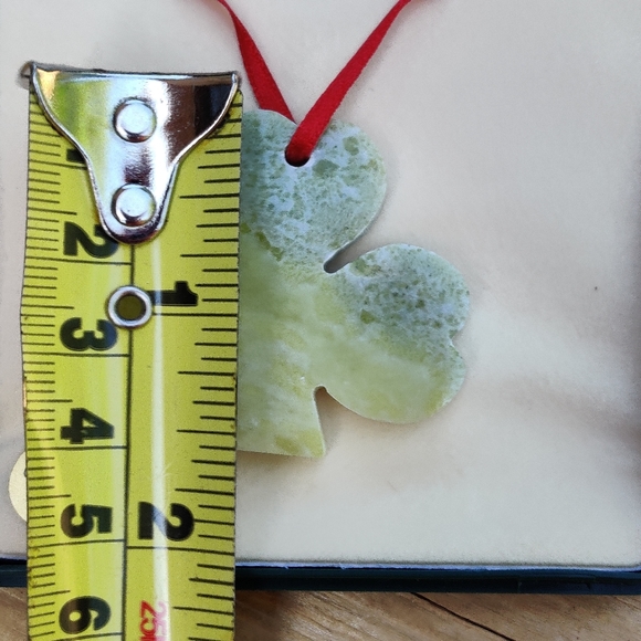 🍀 Connemara Marble Ireland Shamrock pendant? - Picture 5 of 8